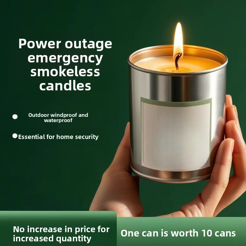 Power Outage Light - Noodpreventiekaarsen voor rampenbestrijding, rookloos, geurloos, waterdicht,