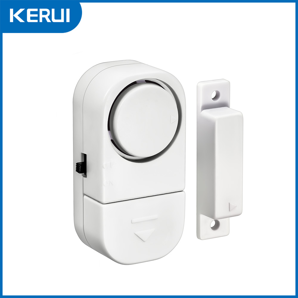 Door Stop Alarm - KERUI Onafhankelijke Deursensor Alarm 90dB Deur