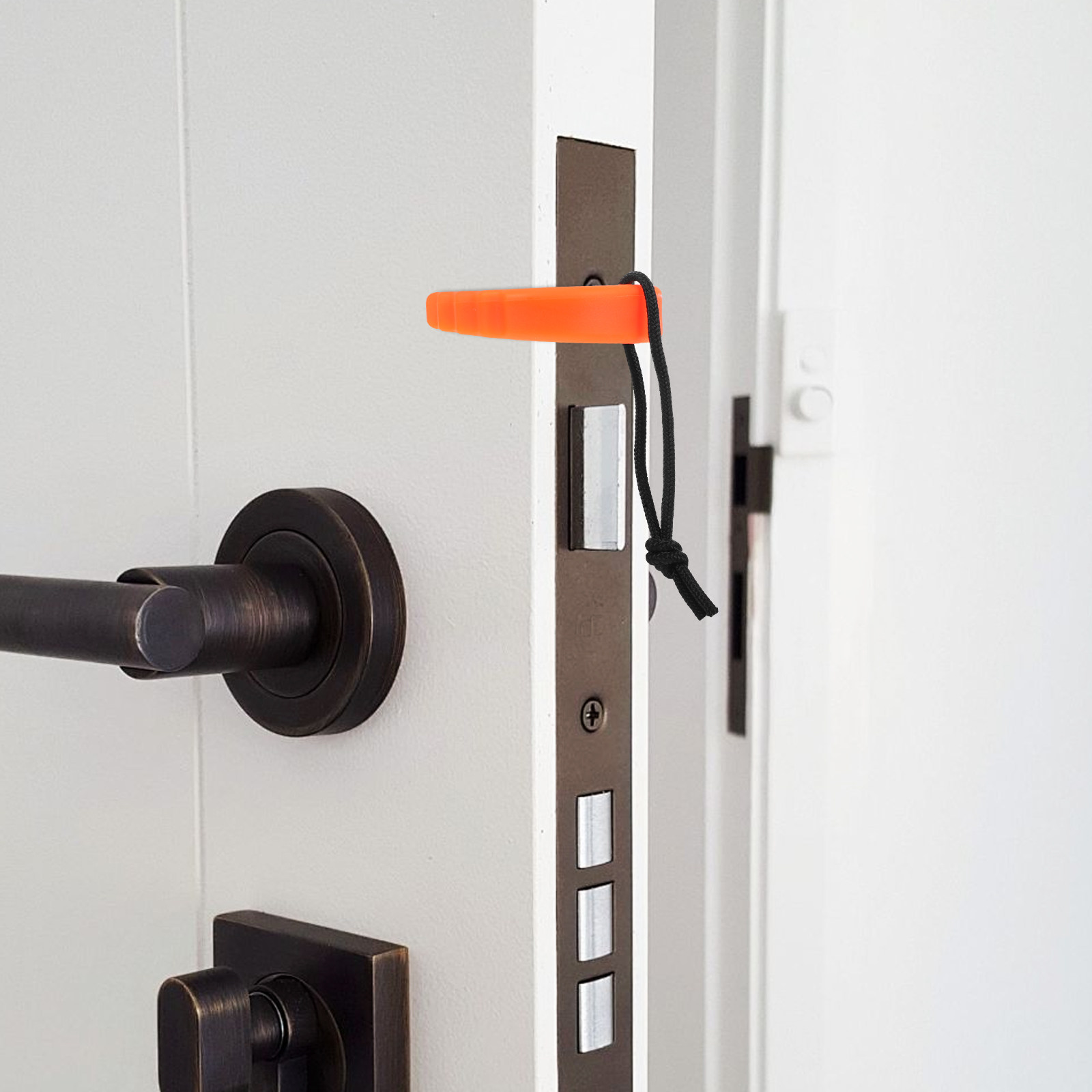 Door Stop Alarm - Draagbare deurstopper alarm veiligheidsdeurwig noodhulp brandweer