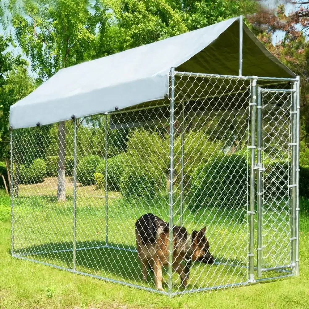Stevige buitenhondenkennel van - Security Chain Door recensie en prijs