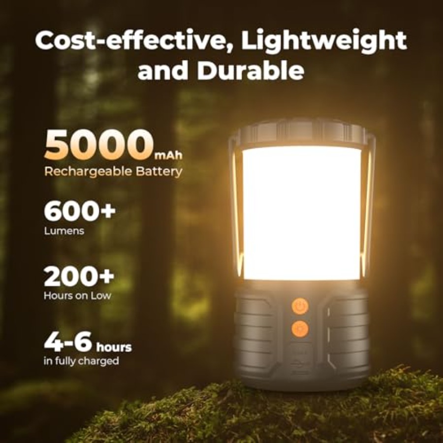 Campinglantaarn, 5000mAh oplaa - Power Outage Light recensie en prijs
