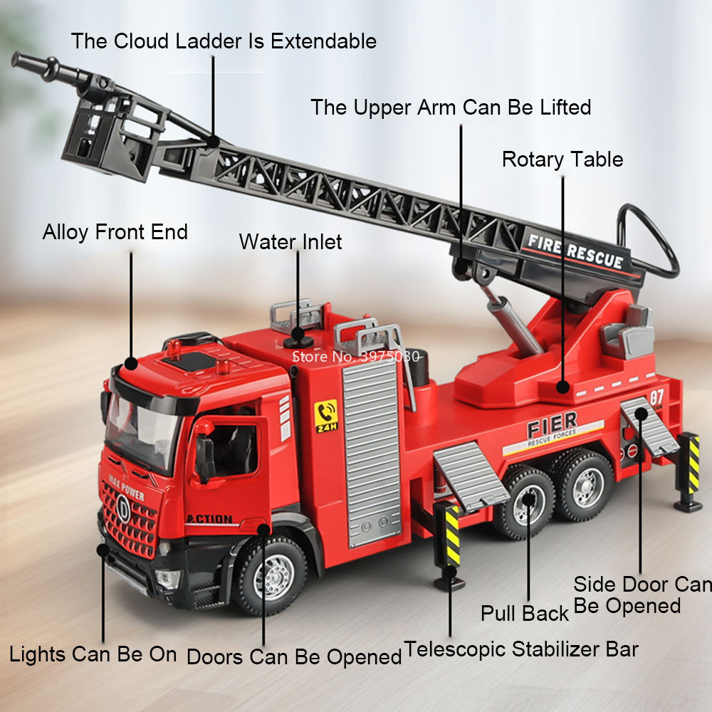 1:32 Schaal Brandweerwagen Mod - Fire Escape Ladder recensie en prijs