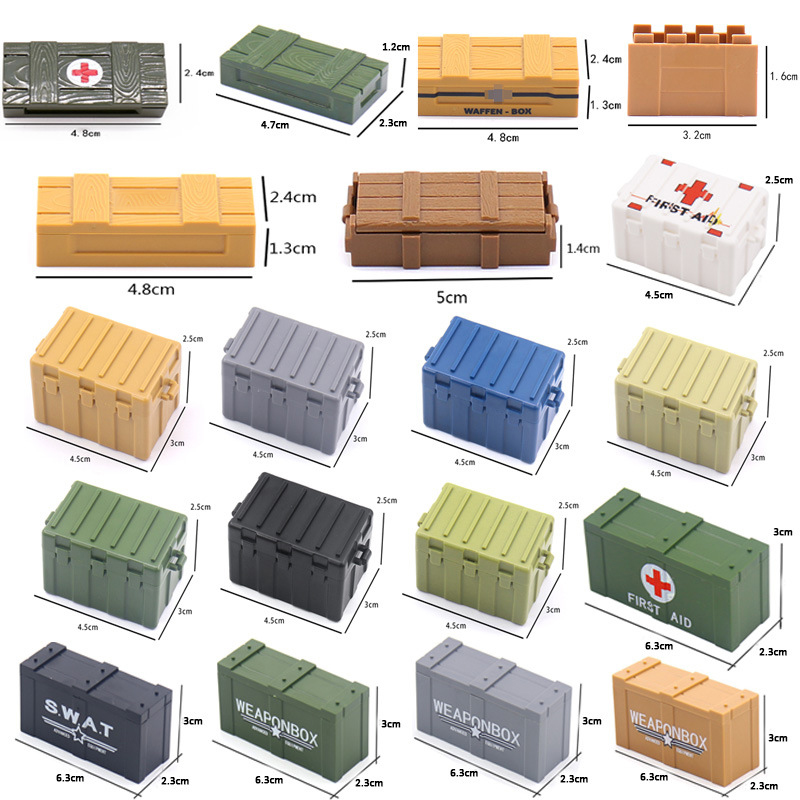 MOC Militaire Figuur Accessoir - Medicine Cabinet Lock recensie en prijs