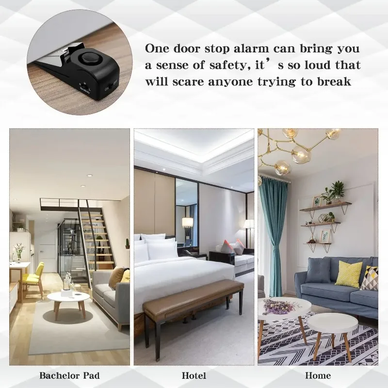 ZEXEF mini-beveiliging 125DB a - Door Stop Alarm recensie en prijs