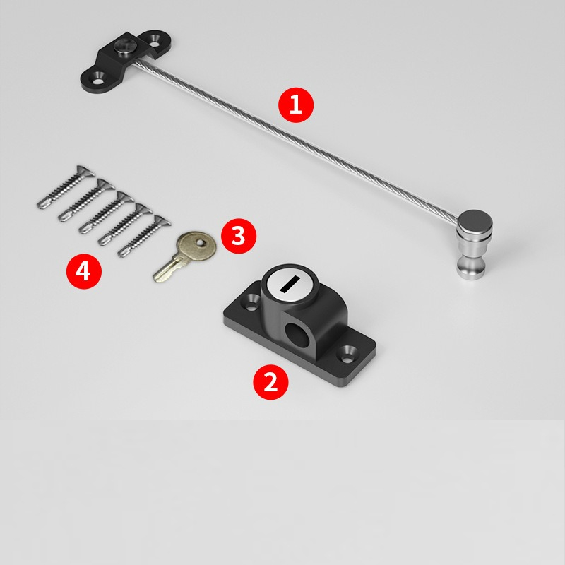 Raamdeurbegrenzer Baby Kids Ki - Security Chain Door recensie en prijs