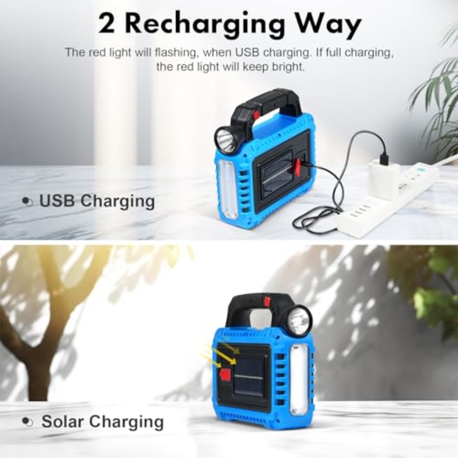 Zonne-lantaarn LED-zaklamp voo - Power Outage Light recensie en prijs