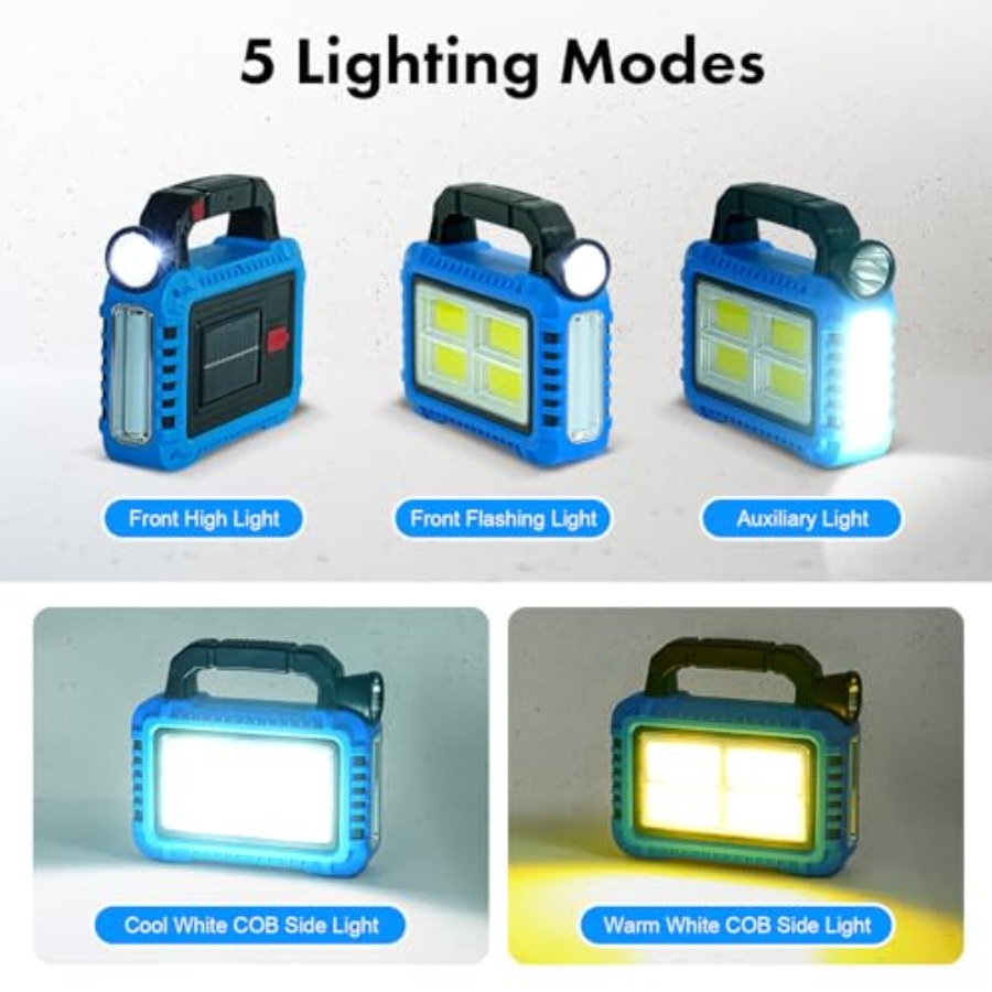 Zonne-lantaarn LED-zaklamp voo - Power Outage Light recensie en prijs