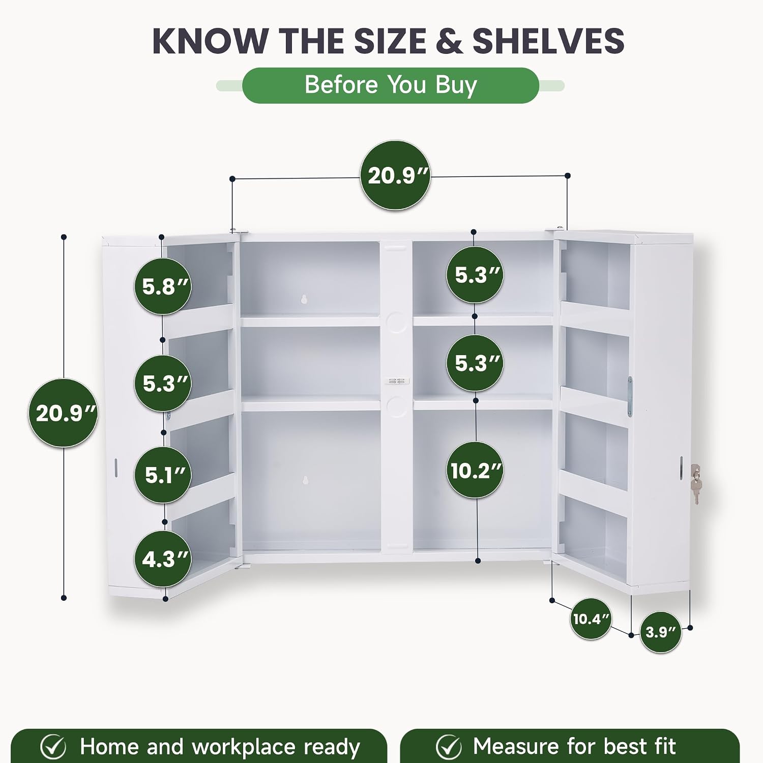 Grote medicijnkast met slot, 1 - Medicine Cabinet Lock recensie en prijs